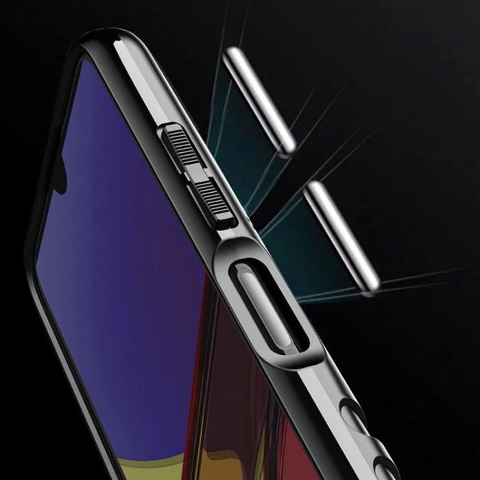 OEM - Galaxy A03s Skal Thunder Tough Rugged - Svart