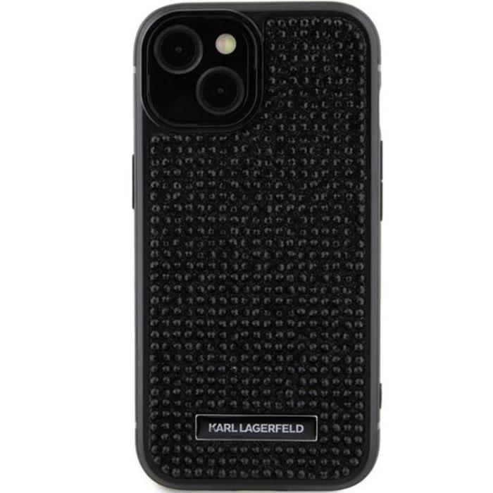 KARL LAGERFELD - KARL LAGERFELD iPhone 15 Mobilskal Rhinestone Logo