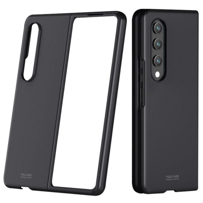 A-One Brand - Galaxy Z Fold 4 Skal Rubberized - Svart