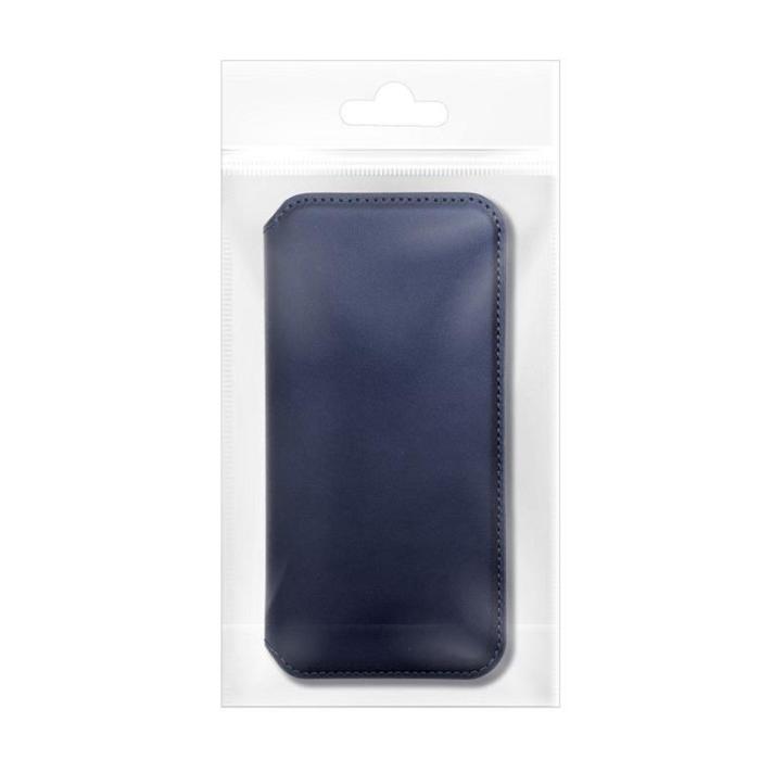 OEM - iPhone 16 Pro Max Plånboksfodral Dual Pocket - Marinblå