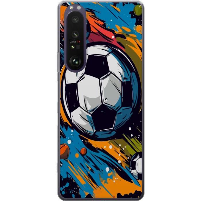 iSecrets - Mobilskal till Sony Xperia 1 III med Fotbollar