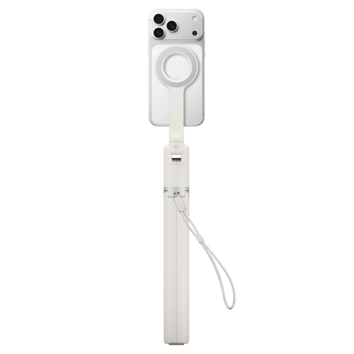 Spigen - Spigen Selfiestick Bluetooth Tripod S582W - Dune Beige