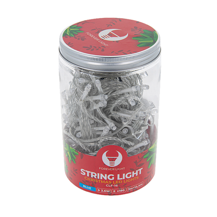 Forever Light - Forever String Light 180LED 14,4m - Blå