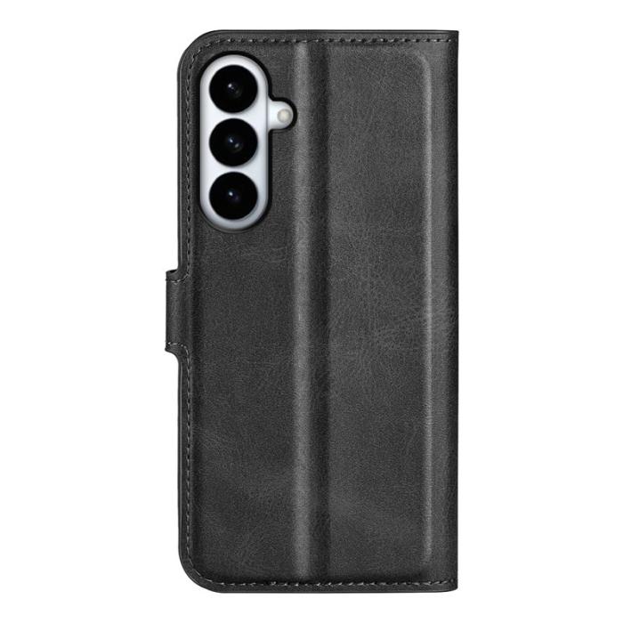 OEM - Mobilfodral för Samsung Galaxy S26 Plus Ställfunktion Konstläder - Svart