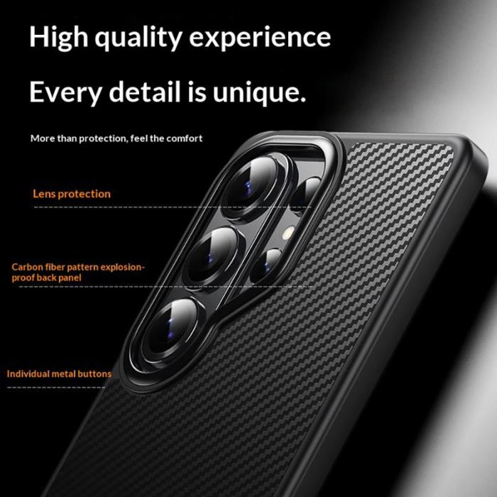 OEM - Mobilskal för Samsung Galaxy S26 Ultra Magnetiskt PC + TPU - Svart