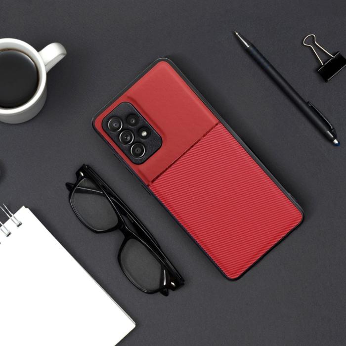 OEM - NOBLE skal för Samsung A23 5G rött