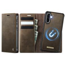 Caseme - CASEME C49 Magnetiskt Fodral till Samsung Galaxy A36 5G - Kaffe