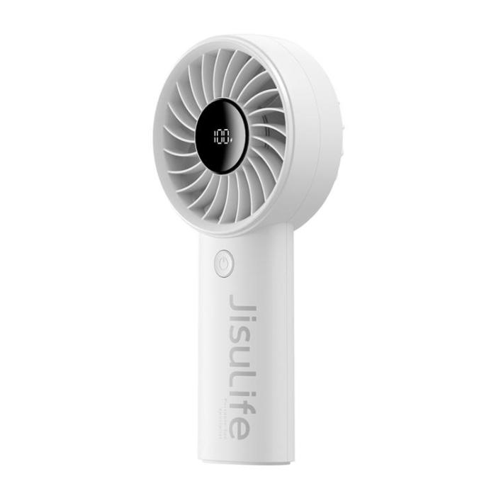 Jisulife - Jisulife Bärbar USB Handfläkt 3600 mAh Fan Life4 - Grå
