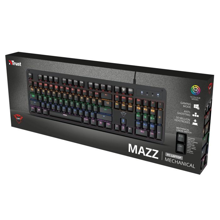UTGATT1 - TRUST GXT 863 Mazz Mechanical keyboard Nordic