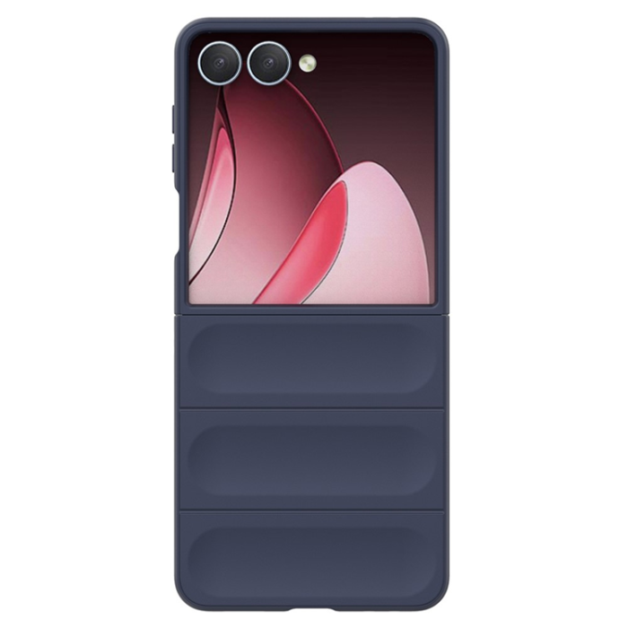 A-One Brand - Galaxy Z Flip7 Mobilskal Anti-Drop TPU Rugged - Mörkblå