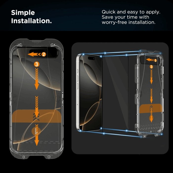 Tech-Protect - [2-Pack] Tech-Protect iPhone 16 Pro Härdat Glas Skärmskydd Quick
