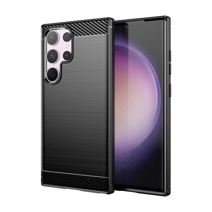 OEM - Galaxy S24 Ultra Mobilskal Carbon - Svart