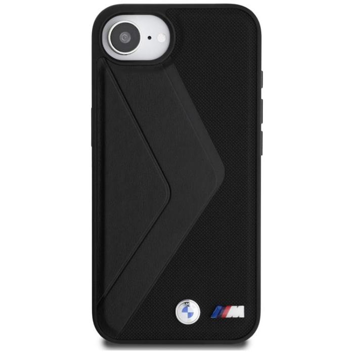 BMW - BMW iPhone 16e Mobilskal MagSafe Oversized Stripes - Svart