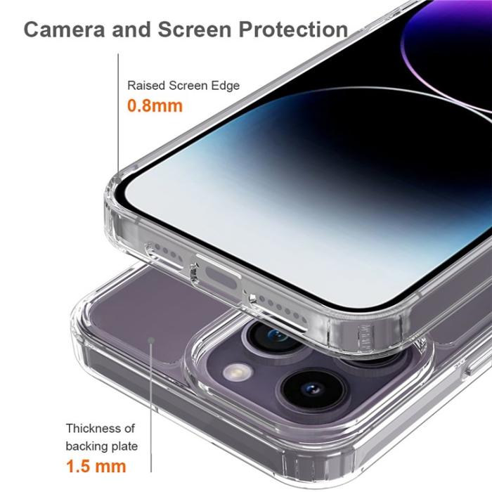 Boom of Sweden - BOOM iPhone 15 Pro Max/15 Ultra Mobilskal Acrylic TPU - Clear