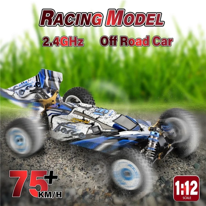 OEM - WLTOYS 1/12 2.4GHz Racerbil Off-Road RC Car Crawler 75km/h