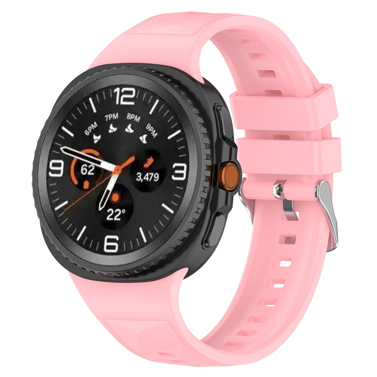 Galaxy Watch 8/8 Classic (40/44/46mm) Armband TextuRöd - Rosa | 5123 | AlltMobil