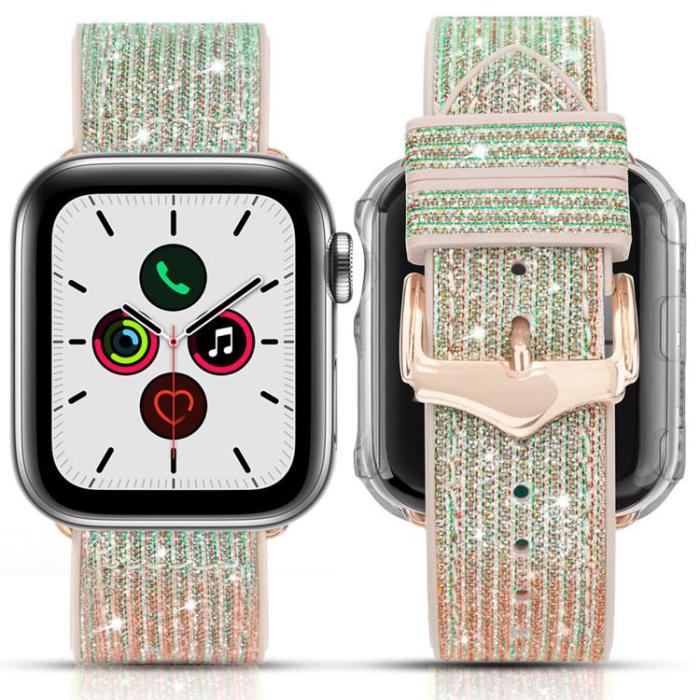 UTGATT1 - Kingxbar Chameleon Band Apple Watch 6 / 5 / 4 / 3 / 2 44mm / 42mm - Silver