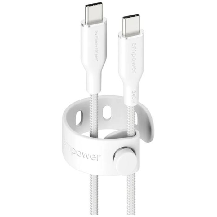 PanzerGlass - Empower by PanzerGlass USB-C till USB-C 240W Kabel 1.2m Racing