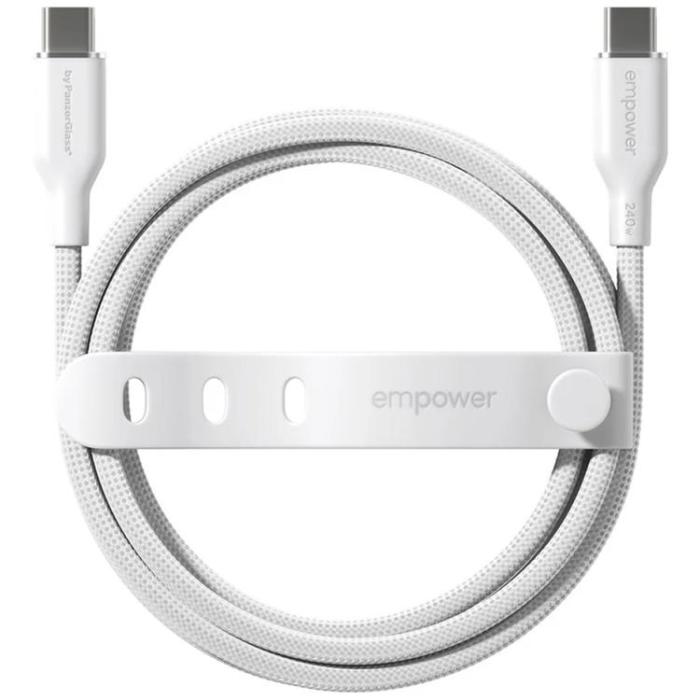 PanzerGlass - Empower by PanzerGlass USB-C till USB-C 240W Kabel 1.2m Racing