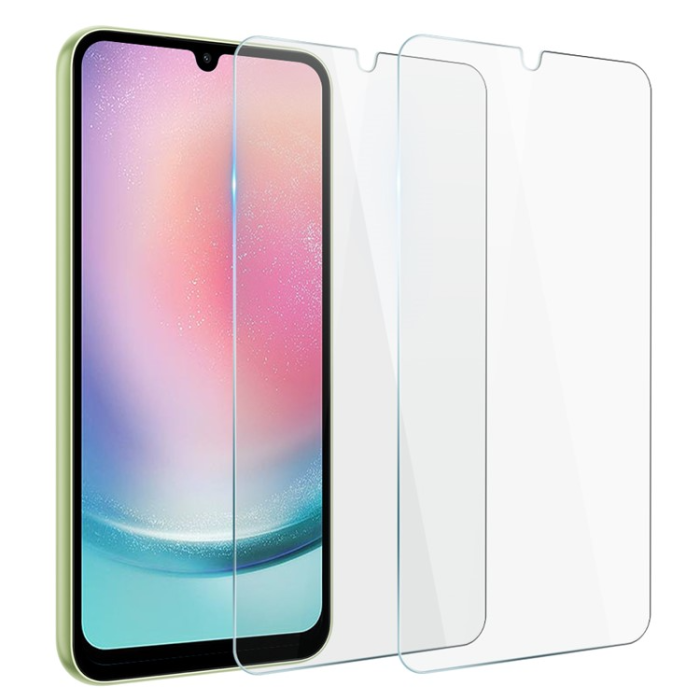 OEM - [2-PACK] Galaxy A24 4G Härdat Glas Skärmskydd - Clear