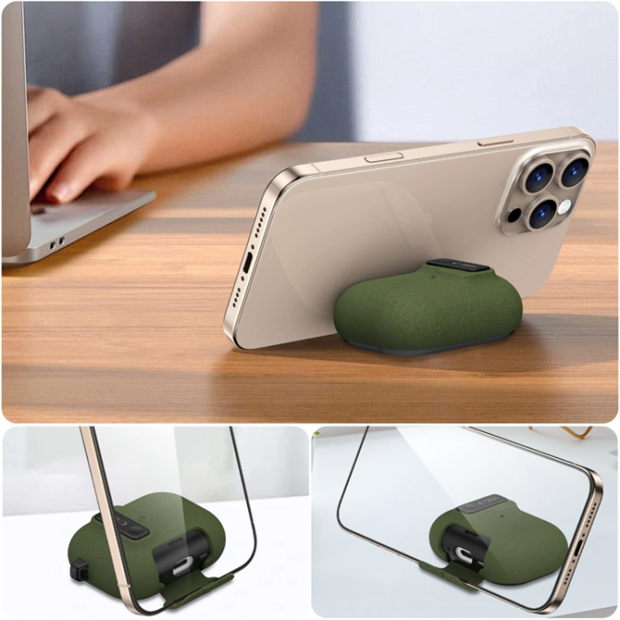 Tech-Protect - Tech-Protect Apple Airpods Pro 3 Skal Slim Hook - Olive Grön