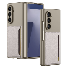 GKK - GKK Galaxy Z Fold 7 5G Mobilskal Slim Korthållare - Titan Grå