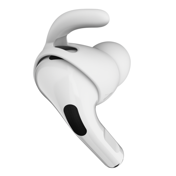 KeyBudz - KeyBudz Airpods Pro 2 Skal Earbuddyz - Vit