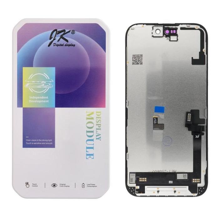 A-One Brand - iPhone 16 Skärm med LCD-display JK FullHD Incell Byt IC
