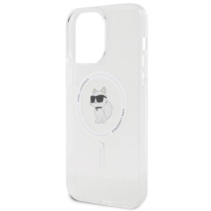 KARL LAGERFELD - Karl Lagerfeld iPhone 15 Pro Max Mobilskal Magsafe IML - Clear