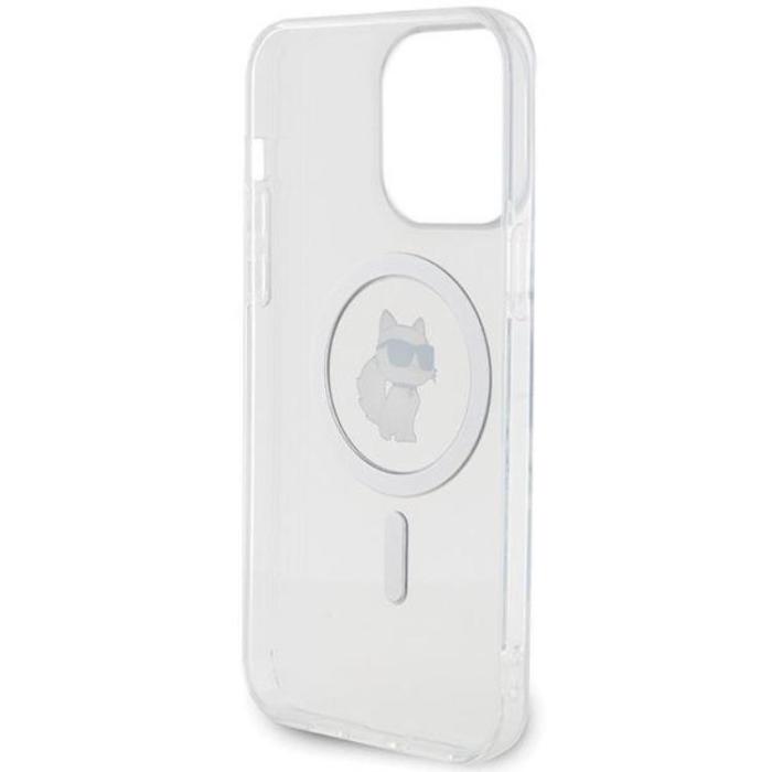 KARL LAGERFELD - Karl Lagerfeld iPhone 15 Pro Max Mobilskal Magsafe IML - Clear