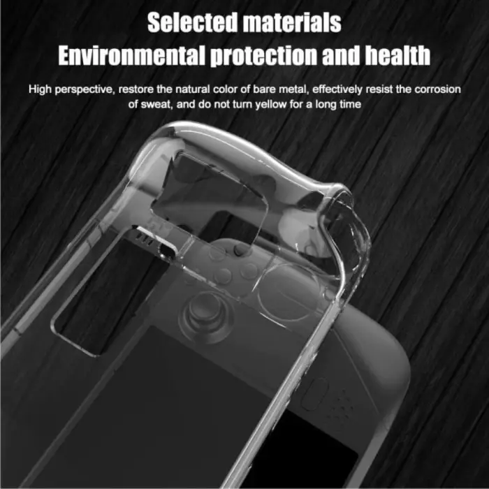 OEM - Crystal Cover Skal till Steam Deck - Clear