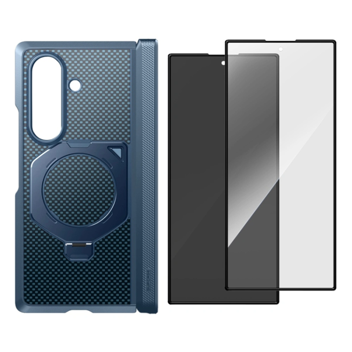 SupCase - SupCase Mobilskal För Galaxy Z Fold 8 Ultra MagSafe UB Aero 2-Set - Blå