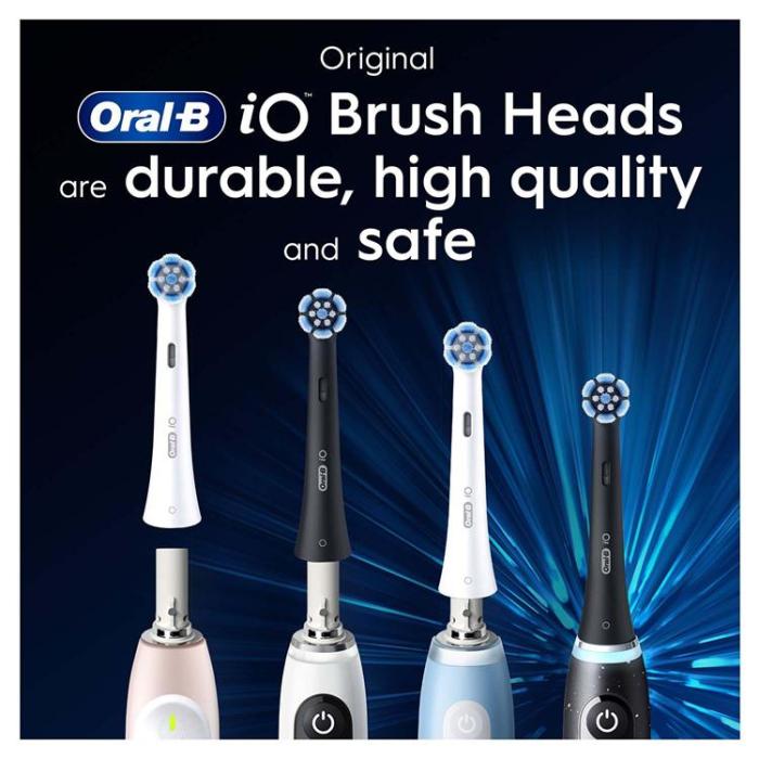 Oral B - Oral B Borsthuvud iO Gentle Care 6st - Svart