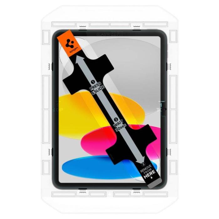 Spigen - Spigen iPad 10.9 (2022) Skärmskydd EZ Fit - Transparent