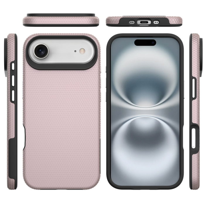 A-One Brand - iPhone 17 Air Mobilskal MagSafe Protective TPU+PC - Roséguld