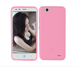 OEM - Flexicase Skal till ZTE Blade S6 - Matte Magenta