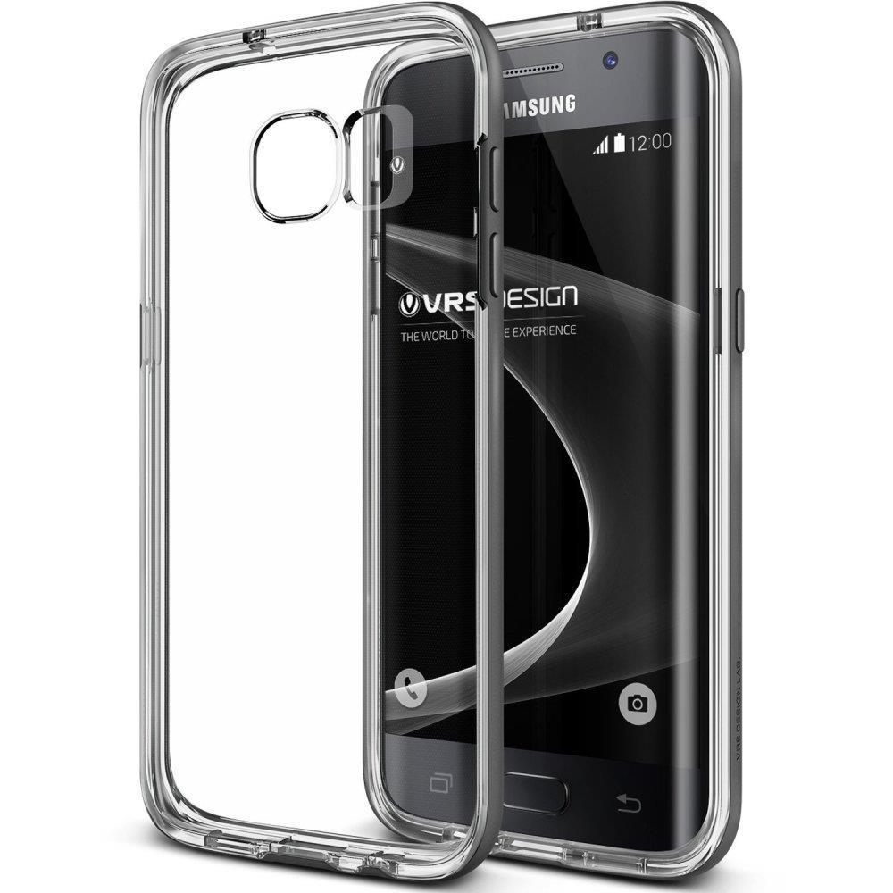 Verus Crystal Bumper Skal till Samsung Galaxy S7 Edge - Svart