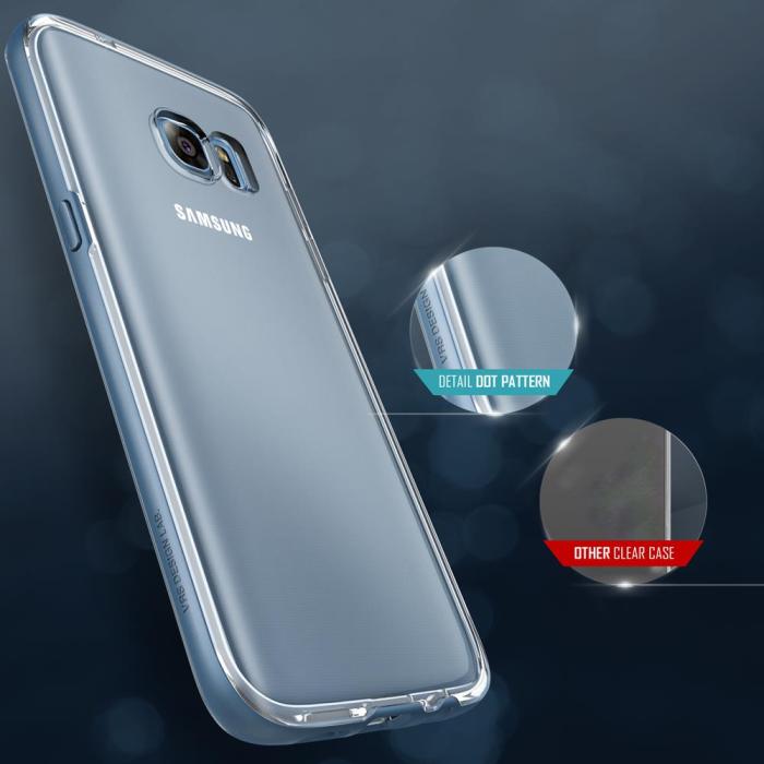 VERUS - Verus Crystal Bumper Skal till Samsung Galaxy S7 Edge - Blå