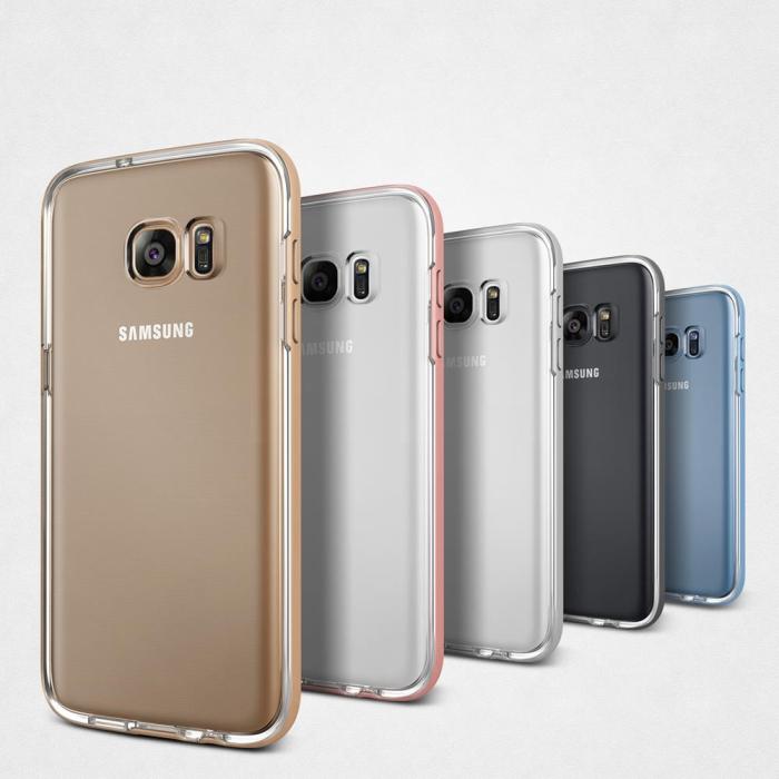 VERUS - Verus Crystal Bumper Skal till Samsung Galaxy S7 Edge - Blå