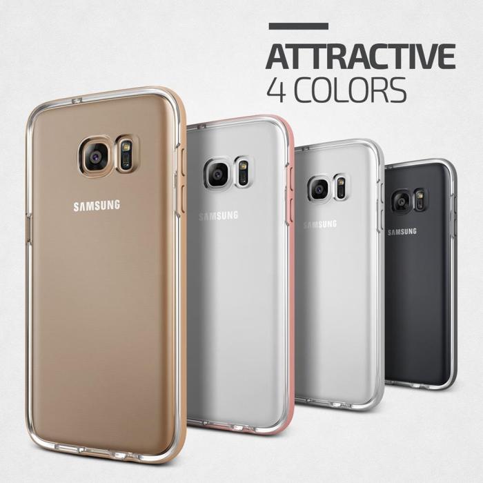 VERUS - Verus Crystal Bumper Skal till Samsung Galaxy S7 Edge - Svart