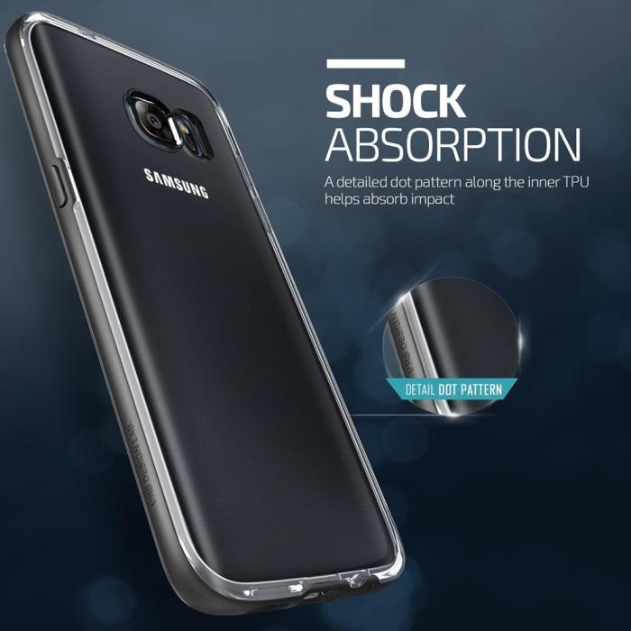 VERUS - Verus Crystal Bumper Skal till Samsung Galaxy S7 Edge - Svart
