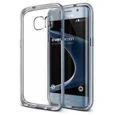 VERUS - Verus Crystal Bumper Skal till Samsung Galaxy S7 Edge - Bl&aring;