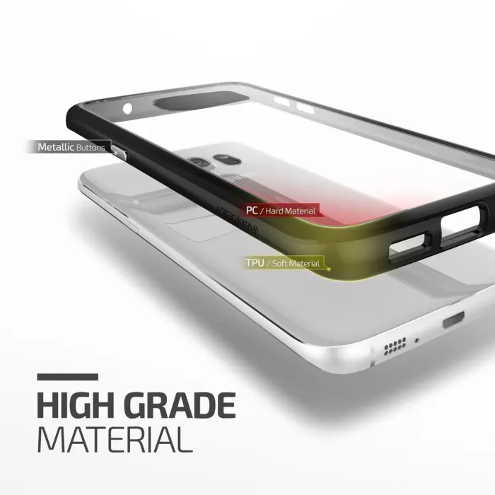 VERUS - Verus Crystal Mixx Skal till Samsung Galaxy S7 Edge - Svart
