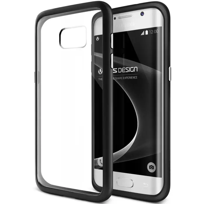 VERUS - Verus Crystal Mixx Skal till Samsung Galaxy S7 Edge - Svart