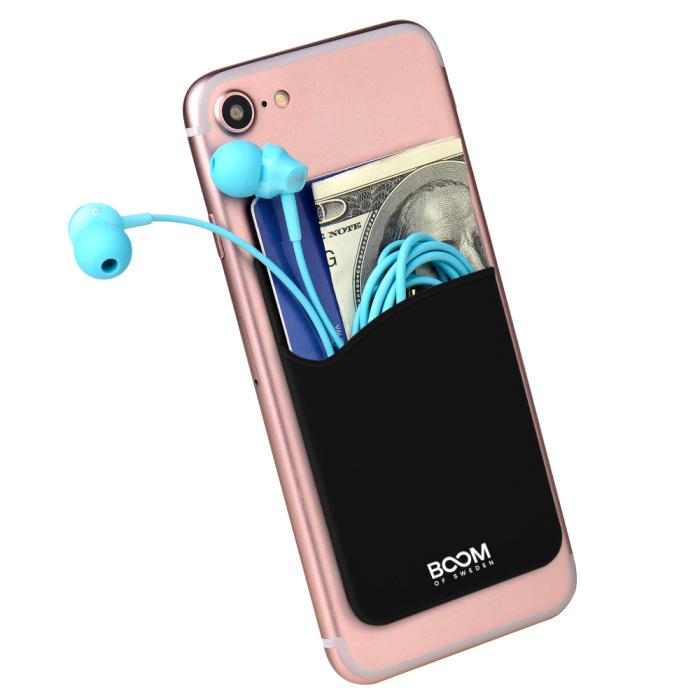 Boom of Sweden - BOOM - självhäftande Korthållare - Svart