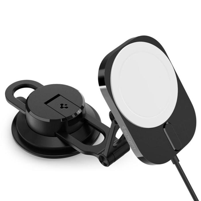 Spigen - Spigen Billhållare Och Billaddare Onetap Pro 3 Universal - Svart
