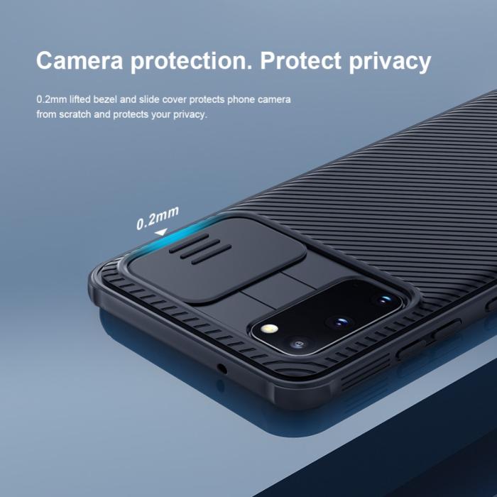 Nillkin - NILLKIN CamShield Mobilskal Galaxy S20 - Svart