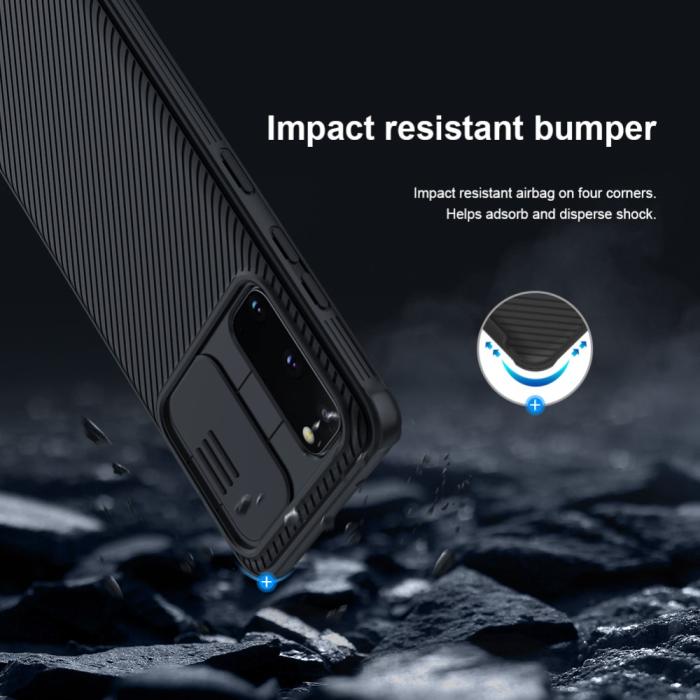 Nillkin - NILLKIN CamShield Mobilskal Galaxy S20 - Svart