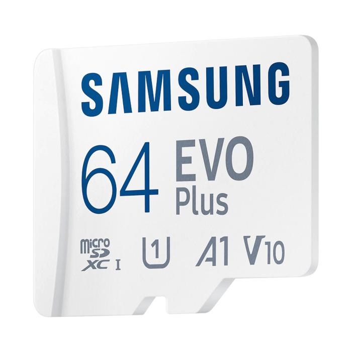Samsung - Samsung EVO Plus 64GB microSDXC 130/130 MBps Minneskort