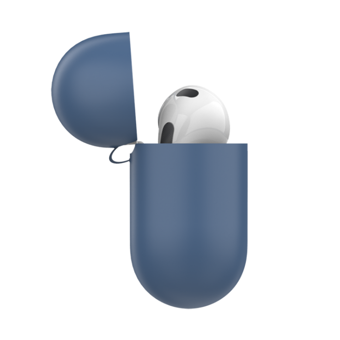 PodSkinz - PodSkinz Airpods 3 Skal Elevate Series - Koboltblå